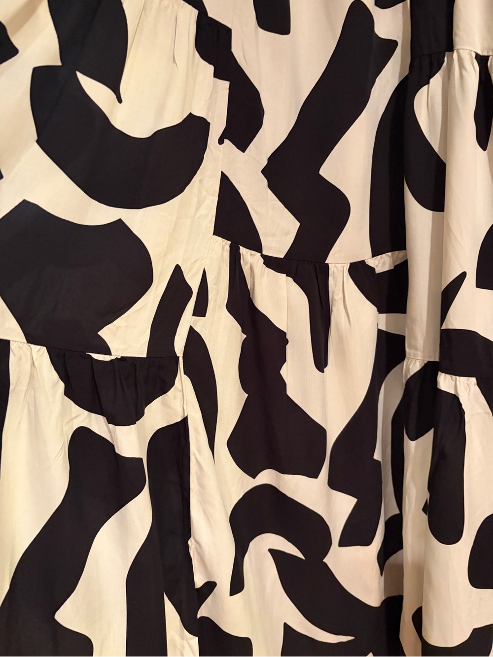 NWT Abel the Label "Diego" Tiered Maxi Dress - Picture 4 of 6